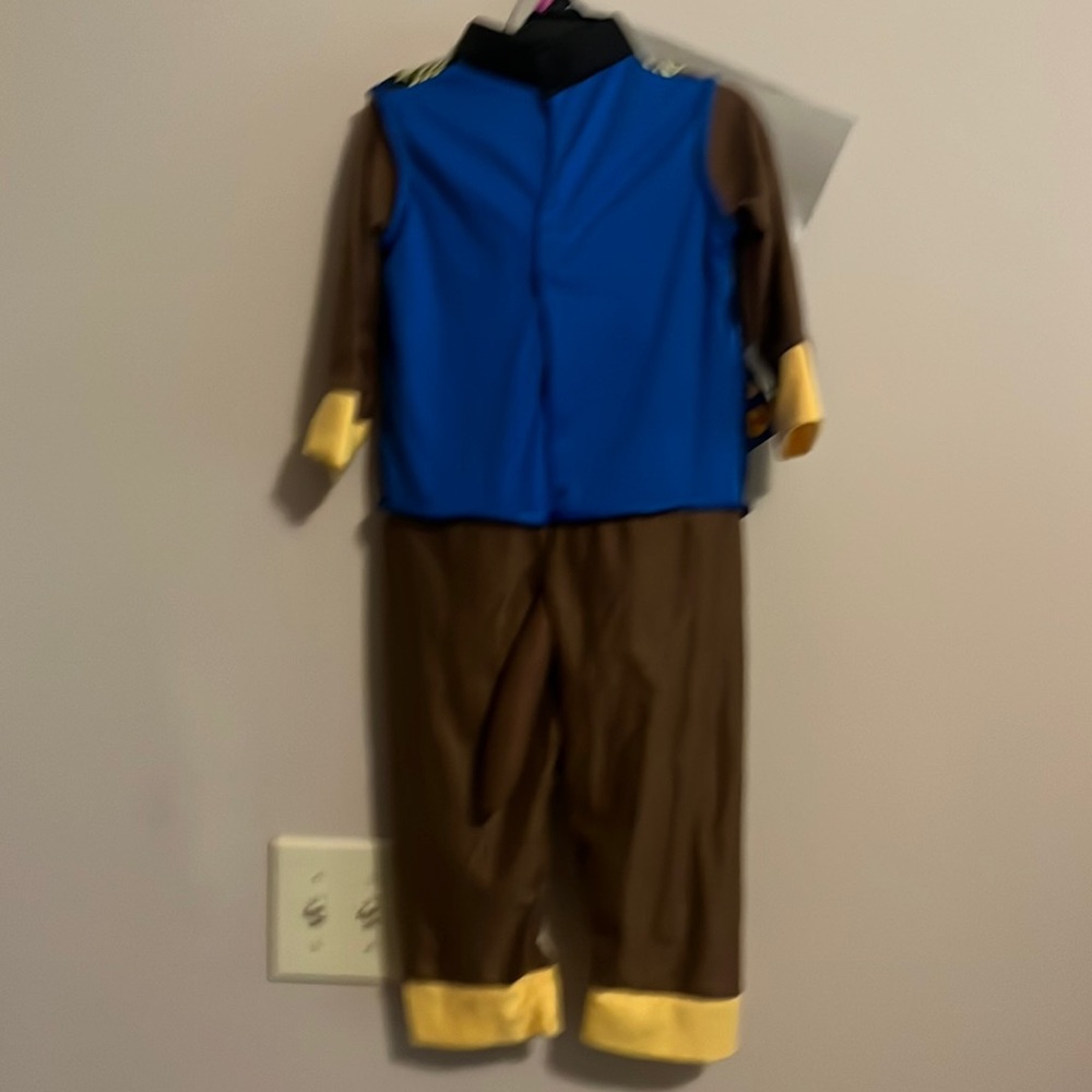 NWT CHASE from Paw Patrol size 3T-4T Halloween Costume.